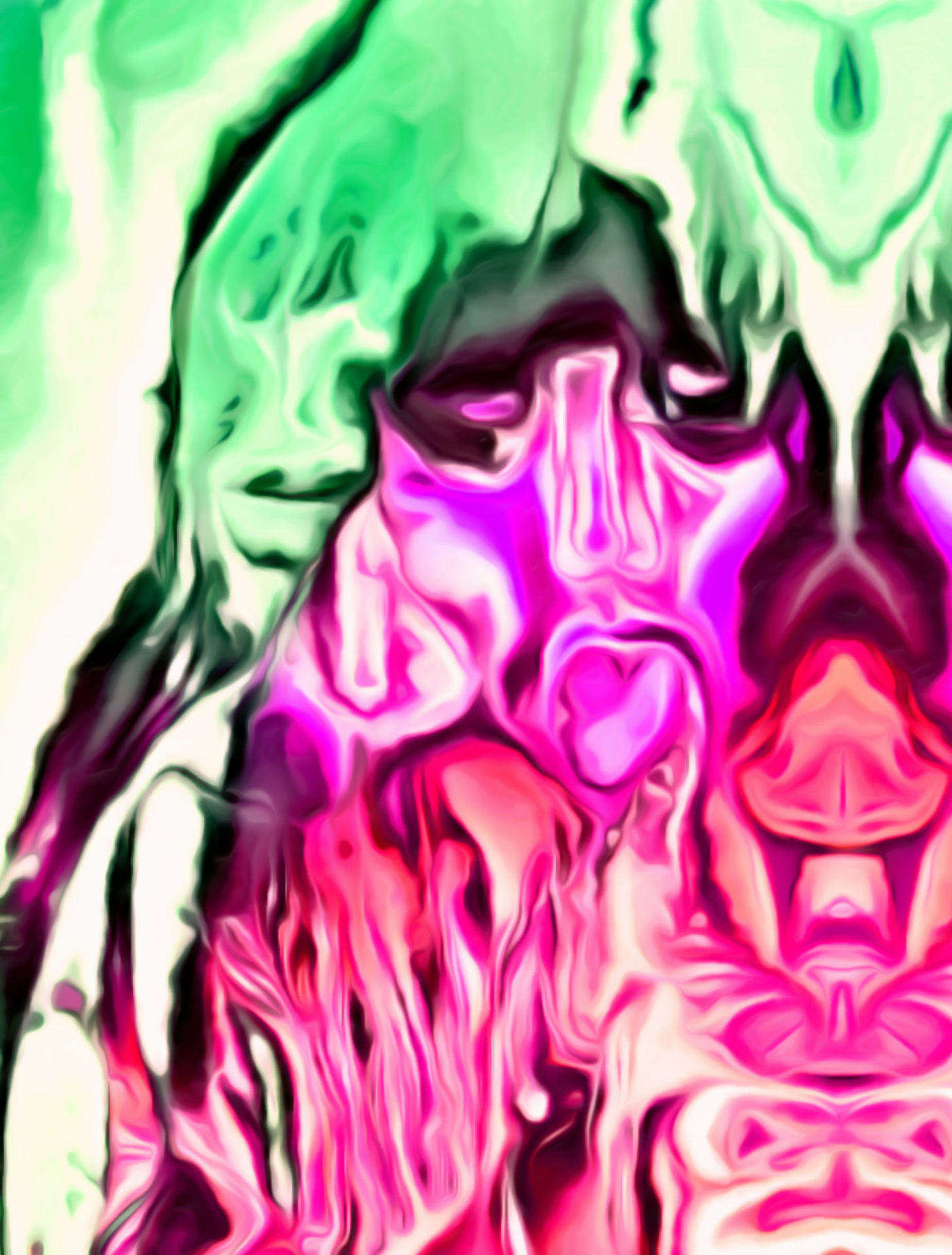 Unearthly Demagogue, digital artwork #8 of 12 — Museum of Computer Art